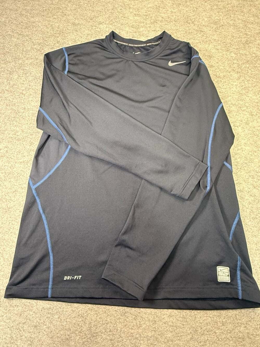 Nike Pro Combat Dri-Fit Fitted Long Sleeve Shirt